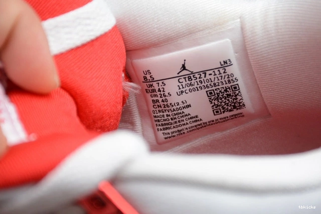 Rep TBK 4 Air Metallic Jordan Red CT8527-112 0719